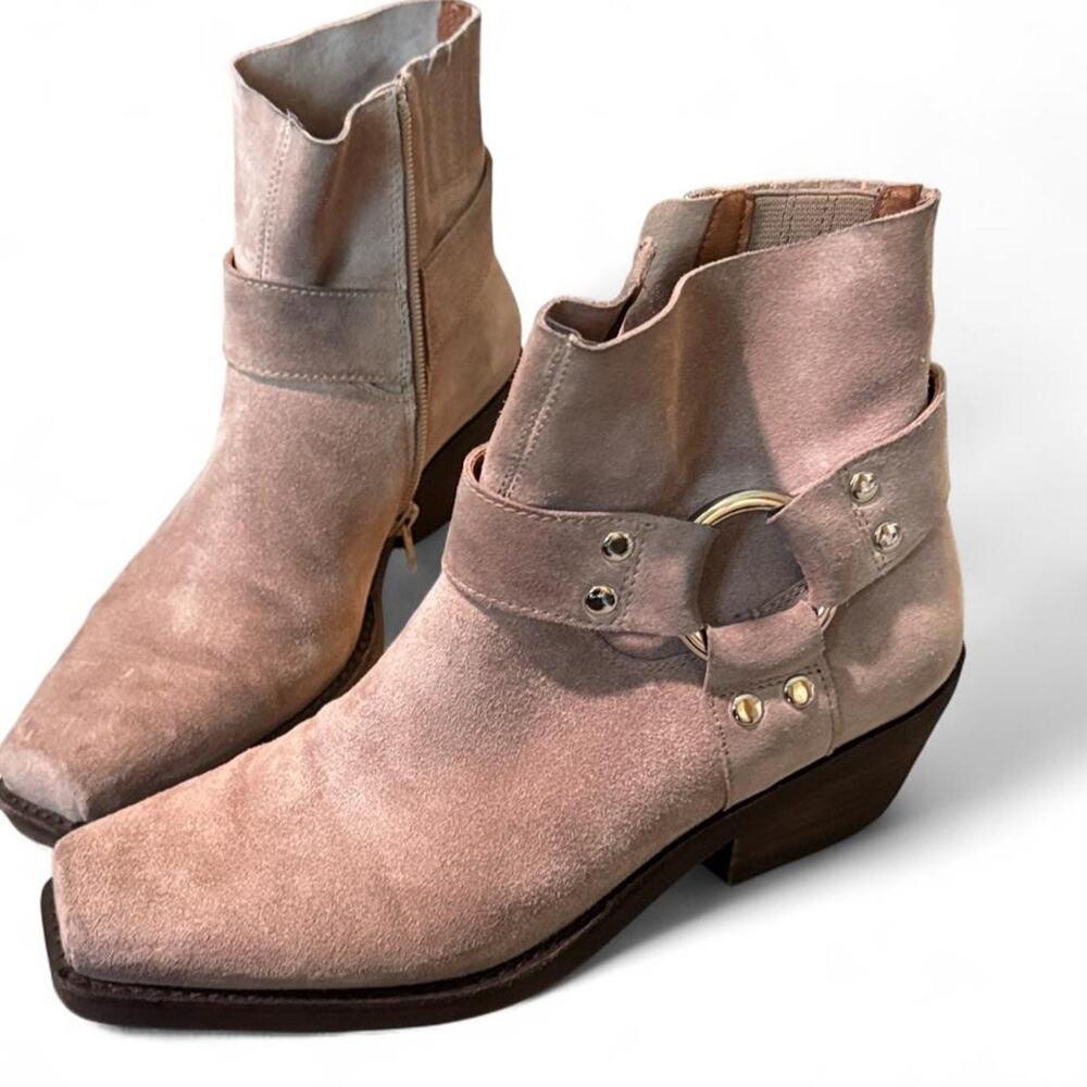 Jeffrey campbell free people suede boots